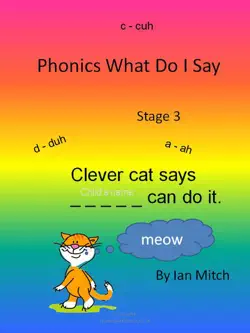 phonics what do i say book cover image