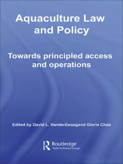 aquaculture law and policy book cover image