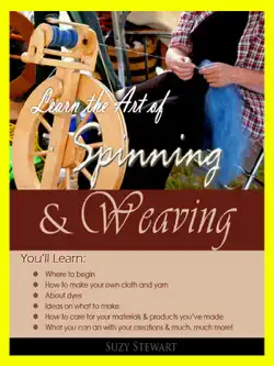 learn the art of spinning and weaving book cover image