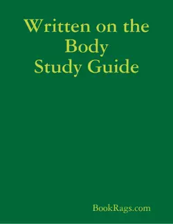written on the body study guide imagen de la portada del libro