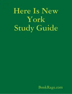 here is new york study guide imagen de la portada del libro