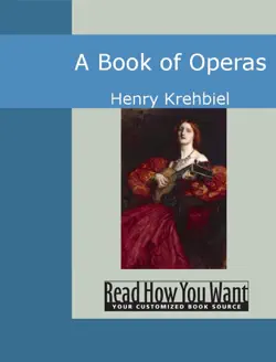 a book of operas book cover image