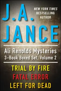 j.a. jance's ali reynolds mysteries 3-book boxed set, volume 2 book cover image
