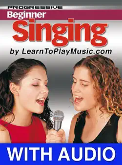 beginner singing lessons - progressive with audio book cover image