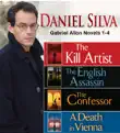 Daniel Silva GABRIEL ALLON Novels 1-4 synopsis, comments