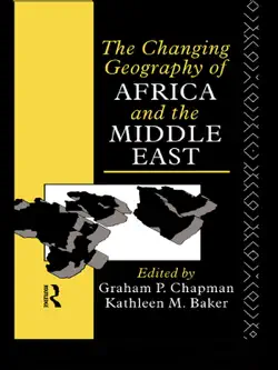 the changing geography of africa and the middle east book cover image