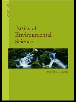 basics of environmental science book cover image
