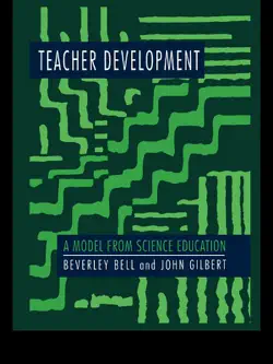 teacher development book cover image