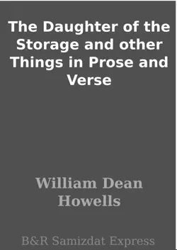 the daughter of the storage and other things in prose and verse book cover image