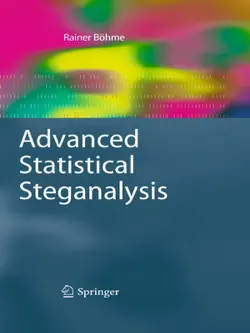 advanced statistical steganalysis book cover image