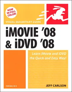 imovie 08 and idvd 08 for mac os x book cover image