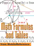 Math Formulas and Tables e-book