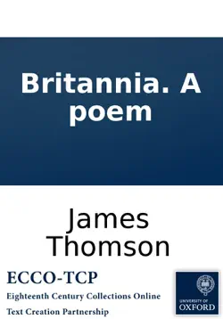 britannia. a poem book cover image