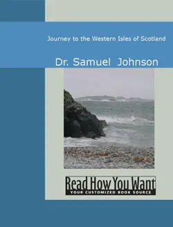 journey to the western isles of scotland book cover image