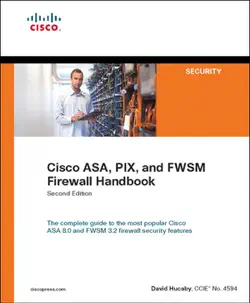 cisco asa, pix, and fwsm firewall handbook book cover image