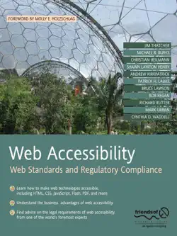 web accessibility book cover image