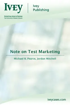 note on test marketing book cover image