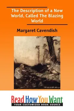 the description of a new world, called the blazing world book cover image