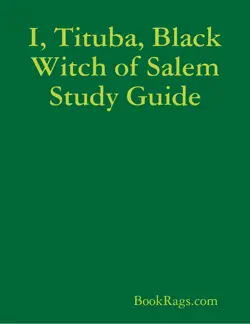 i, tituba, black witch of salem study guide book cover image