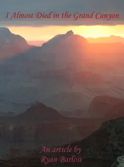 i almost died in the grand canyon book cover image