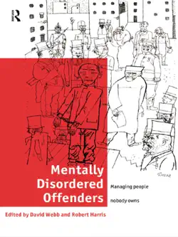 mentally disordered offenders imagen de la portada del libro
