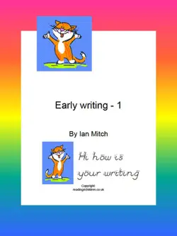 early writing -1 imagen de la portada del libro