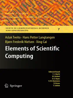 elements of scientific computing book cover image