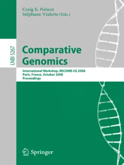 comparative genomics book cover image