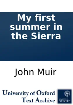 my first summer in the sierra book cover image