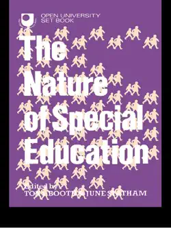 the nature of special education book cover image