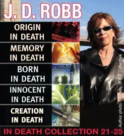 j.d. robb in death collection books 21-25 book cover image