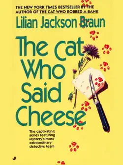 the cat who said cheese book cover image