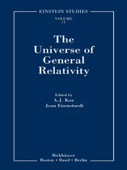 the universe of general relativity book cover image