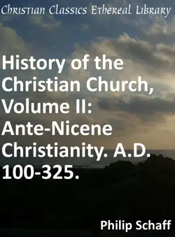 history of the christian church, volume ii book cover image