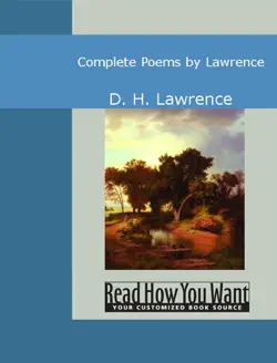 complete poems by lawrence book cover image