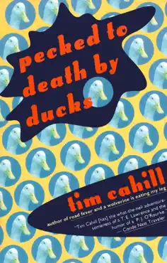 pecked to death by ducks imagen de la portada del libro