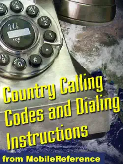 country calling codes book cover image