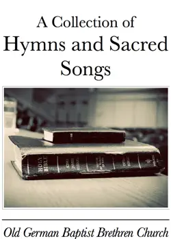 a collection of hymns and sacred songs book cover image