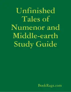 unfinished tales of numenor and middle-earth study guide imagen de la portada del libro