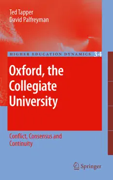 oxford, the collegiate university book cover image