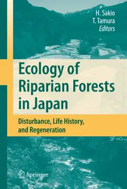 ecology of riparian forests in japan book cover image