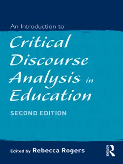 an introduction to critical discourse analysis in education book cover image