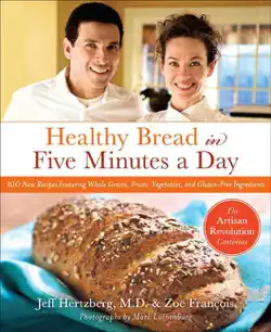 healthy bread in five minutes a day book cover image