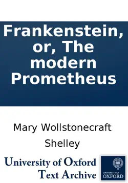 frankenstein, or, the modern prometheus imagen de la portada del libro