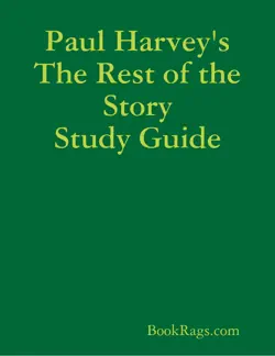 paul harvey's the rest of the story study guide imagen de la portada del libro