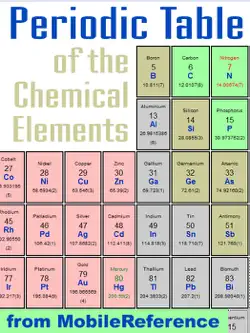 periodic table of the chemical elements (mendeleev's table) book cover image