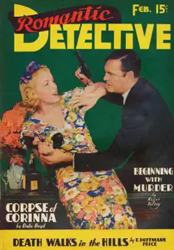 romantic detective - feb. 1939 book cover image