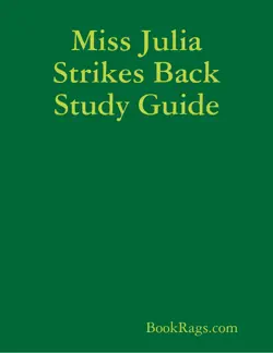 miss julia strikes back study guide book cover image