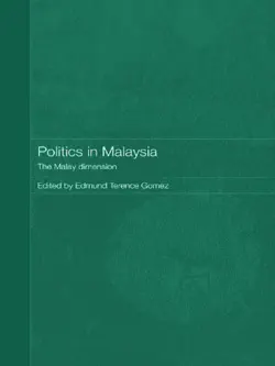 politics in malaysia book cover image