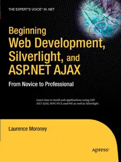 beginning web development, silverlight, and asp.net ajax book cover image